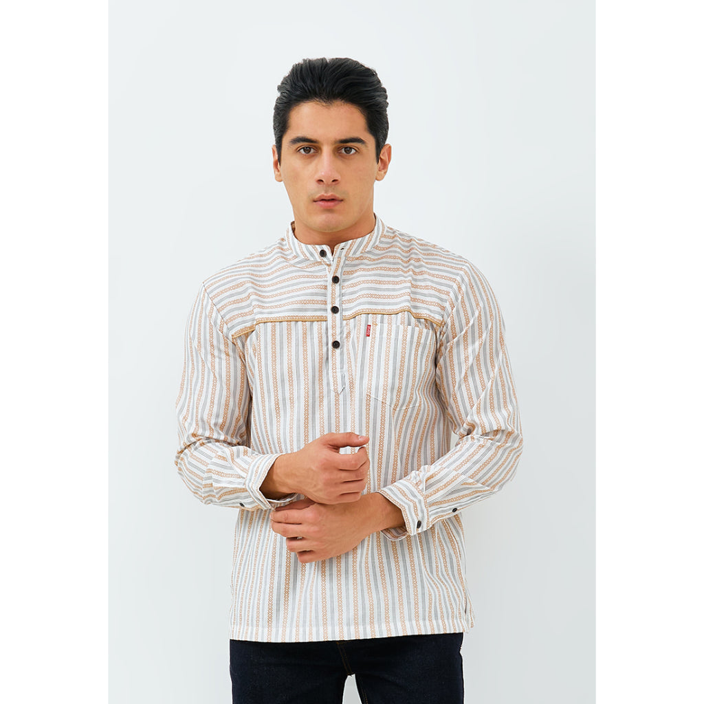 Carvil Baju Koko Man BINAYA-BRO