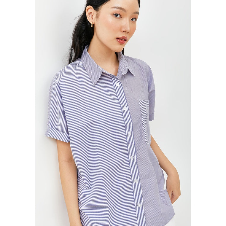 Carvil Kemeja Wanita  BITSY-BLU