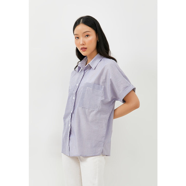 Carvil Kemeja Wanita  BITSY-BLU