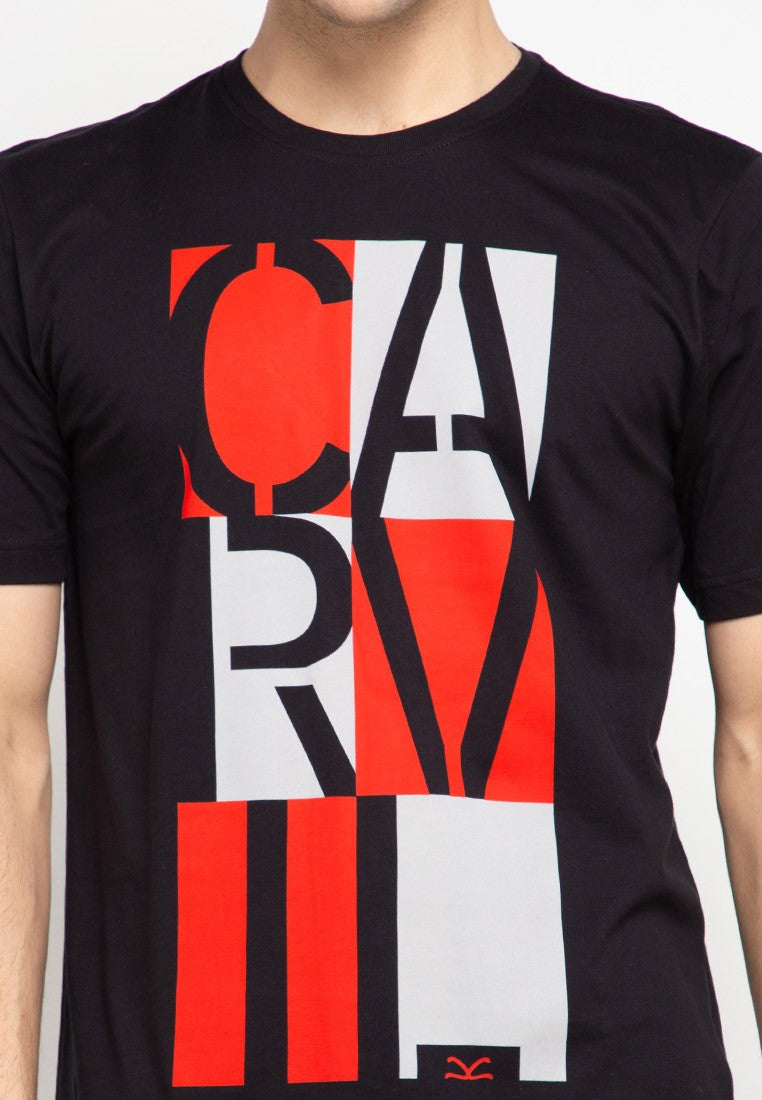Carvil Kaos Pria BLOCK-BLK