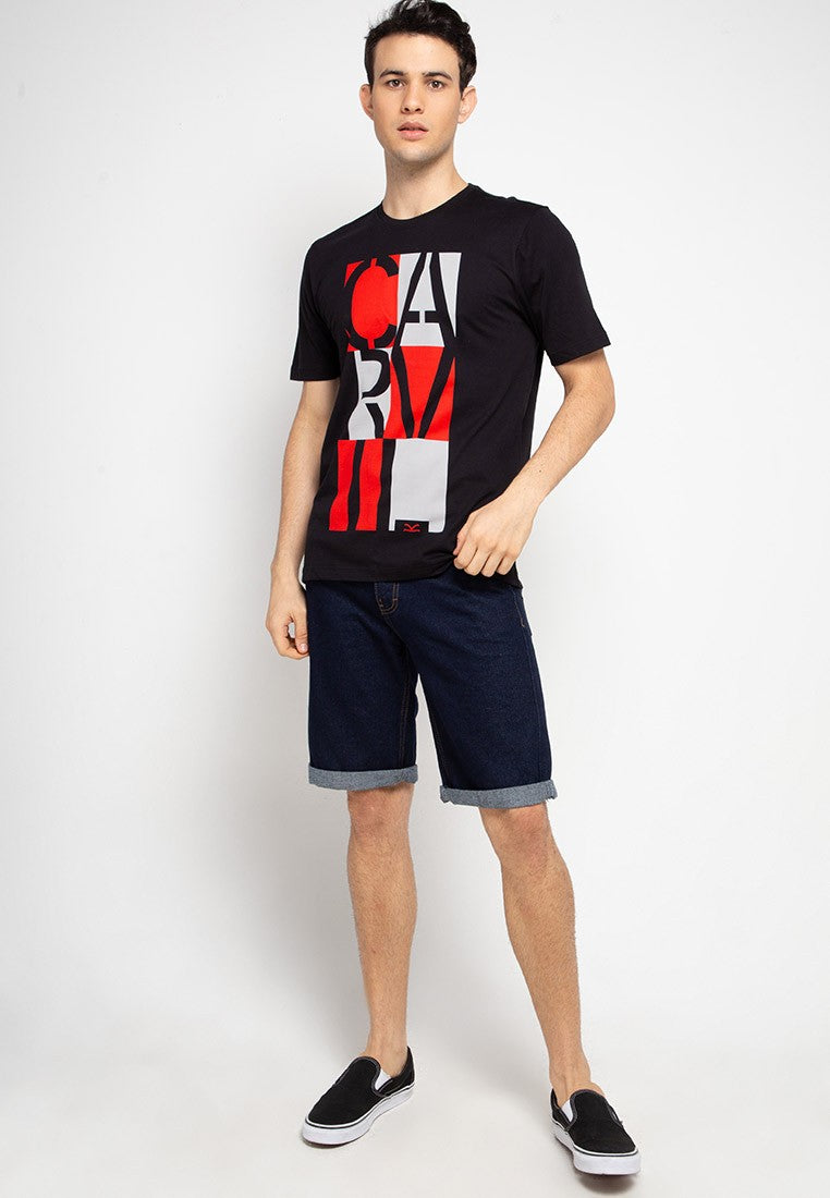 Carvil Kaos Pria BLOCK-BLK