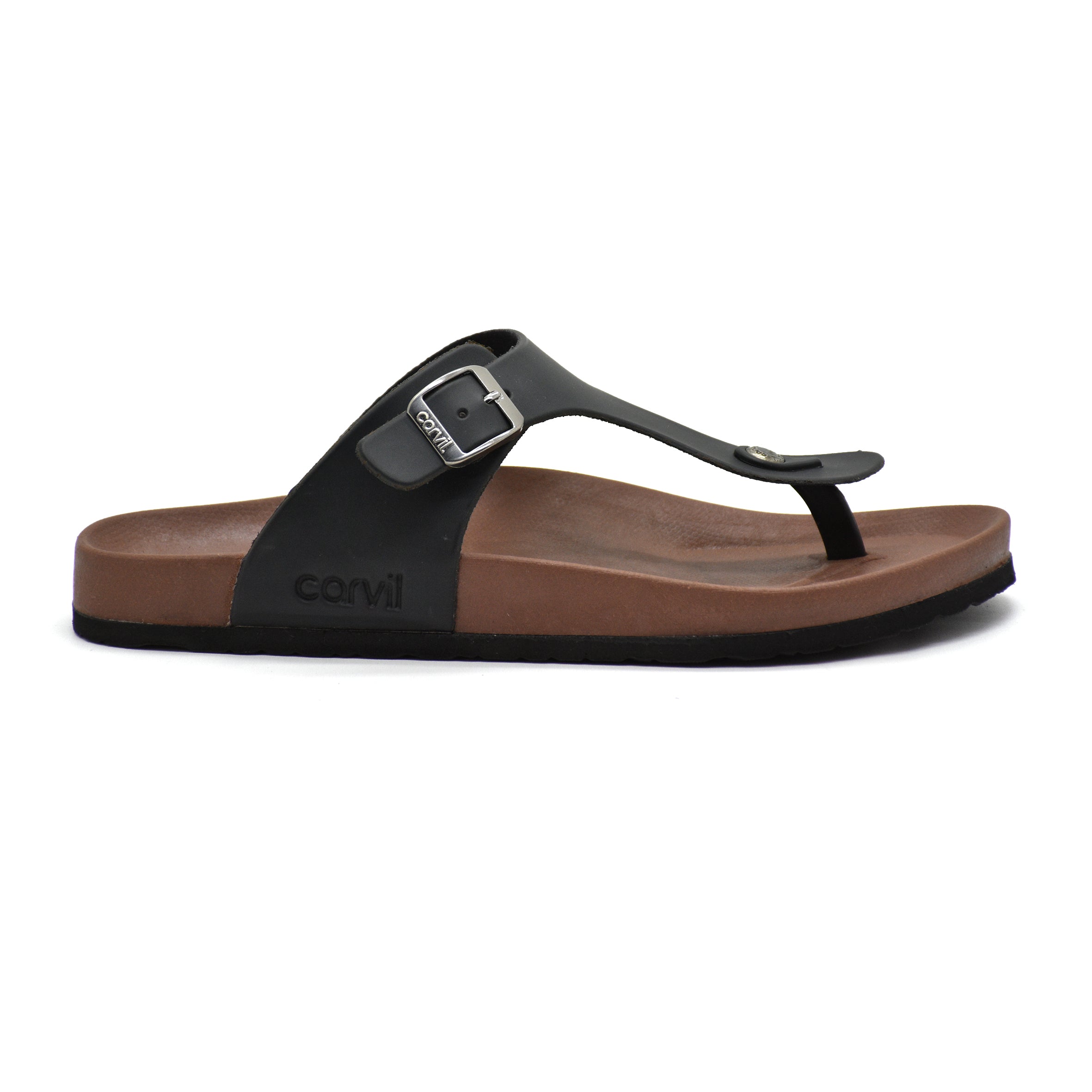 Carvil Sandal Pria BRISTON-01 M BLACK