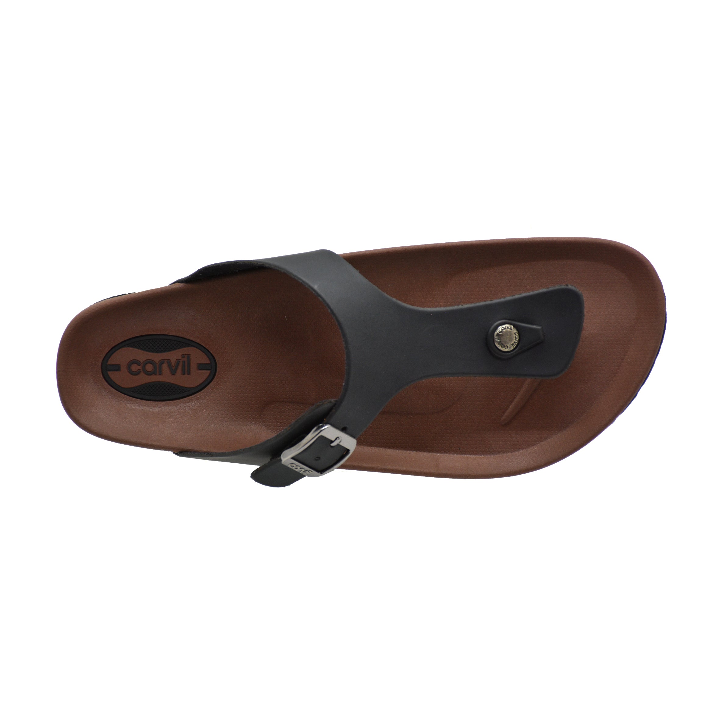 Carvil Sandal Pria BRISTON-01 M BLACK