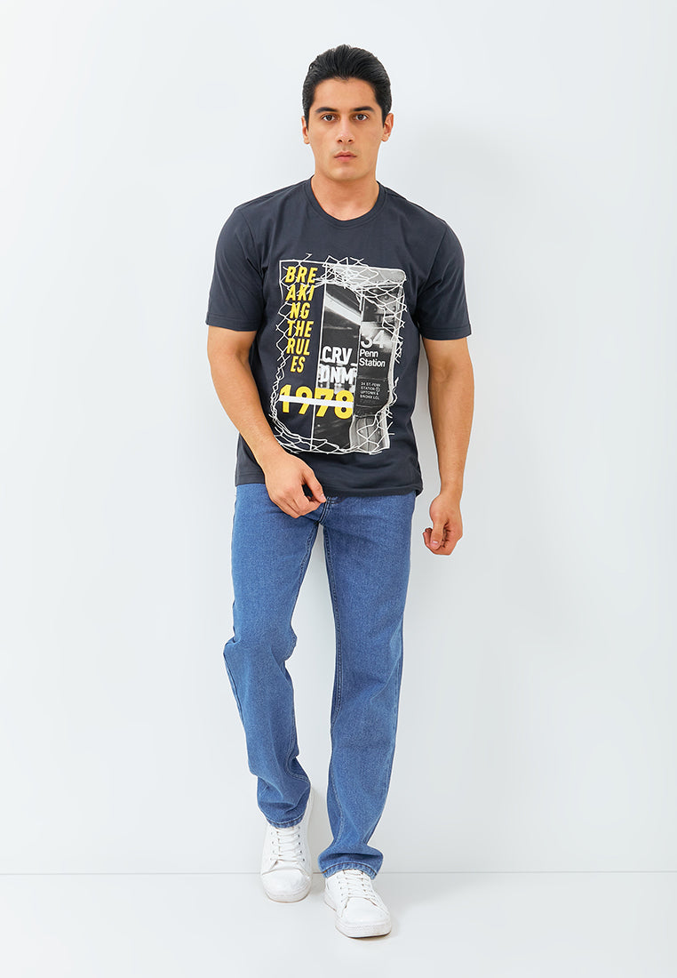 Carvil T-Shirt Man BRONX-CHR (CHARCOAL)