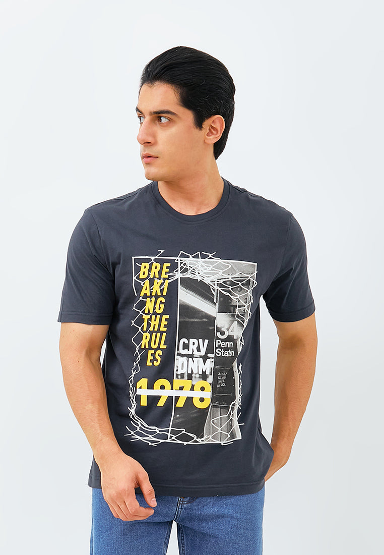 Carvil T-Shirt Man BRONX-CHR (CHARCOAL)