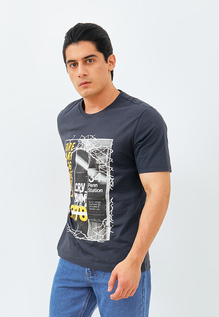 Carvil T-Shirt Man BRONX-CHR (CHARCOAL)