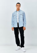 Carvil Kemeja Pria LS CADDO - LB LIGHT BLUE