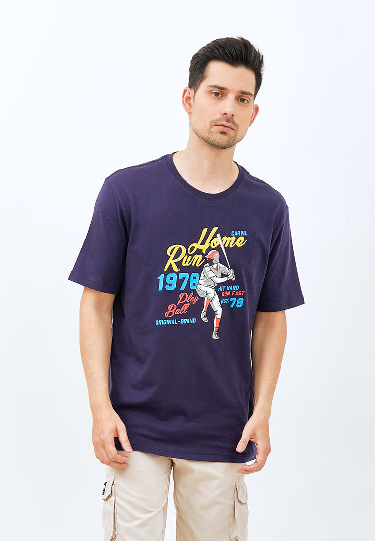 Carvil T-Shirt Man CAELO-03A NAVY