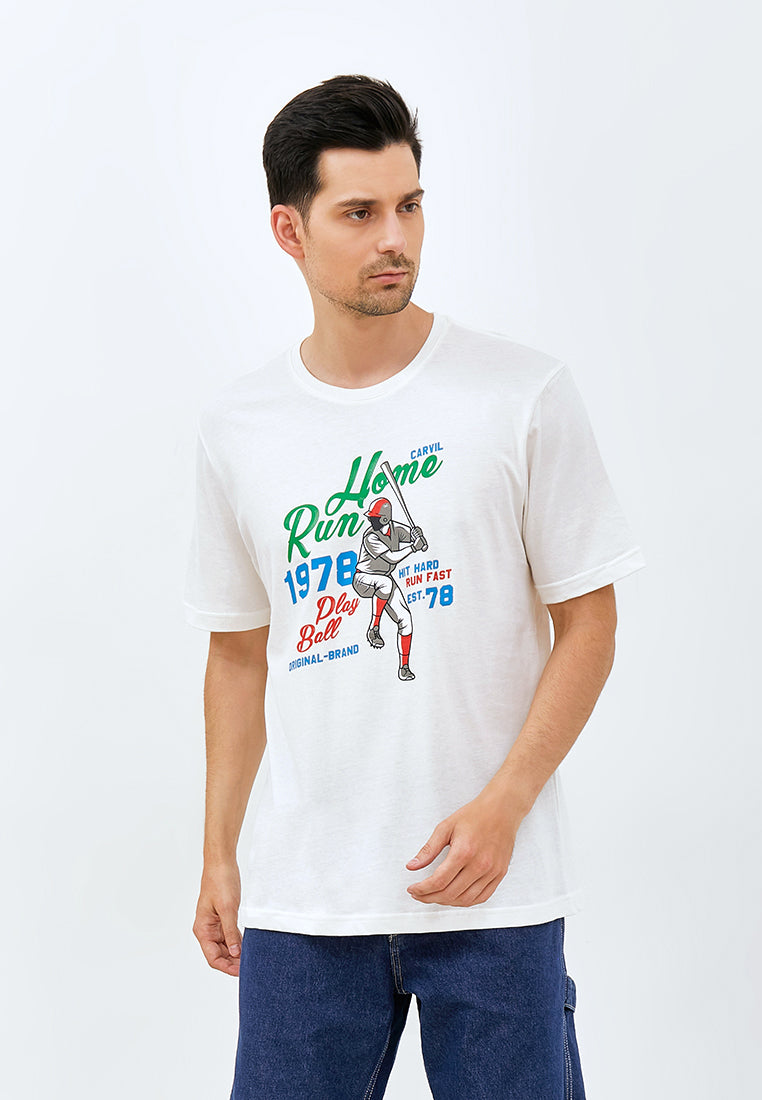 Carvil T-Shirt Man CAELO - 03 B WHITE