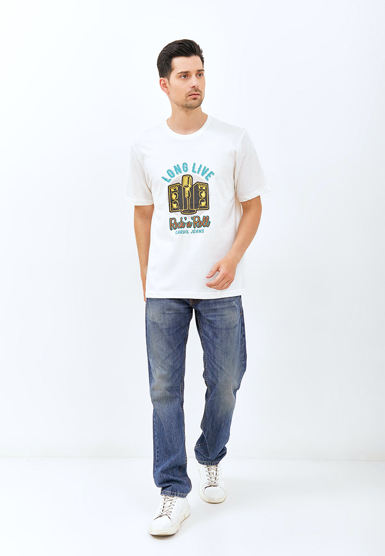 Carvil Tshirt Man Caelo - 07B - White