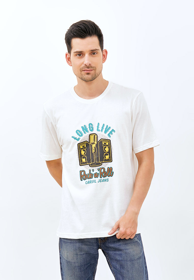 Carvil Tshirt Man Caelo - 07B - White