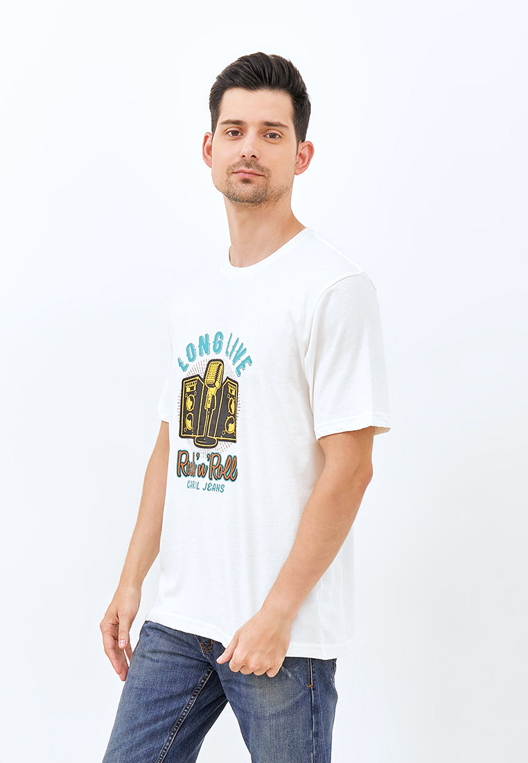 Carvil Tshirt Man Caelo - 07B - White