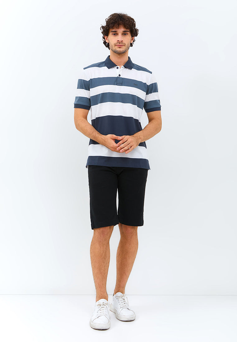 Carvil Kaos Polo Salur Pria CALTOS-WHG WHITE/GREY