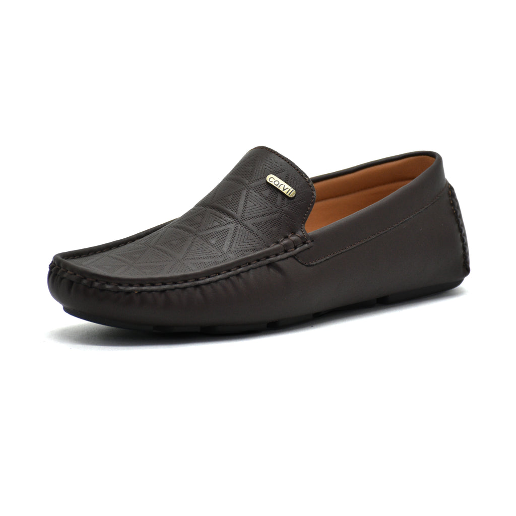 Carvil Sepatu Pria CARDY-SM DARK BROWN