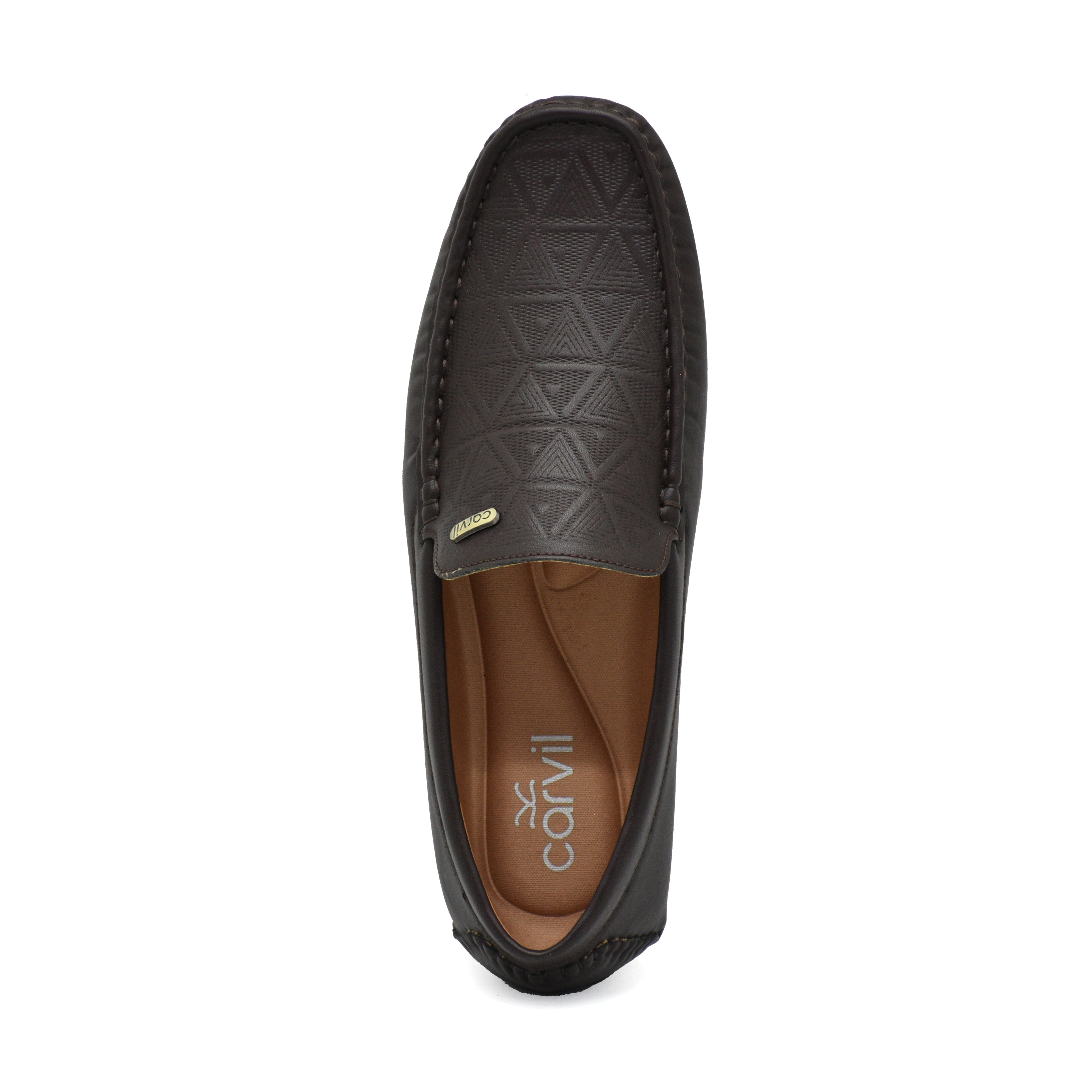 Carvil Sepatu Pria CARDY-SM DARK BROWN