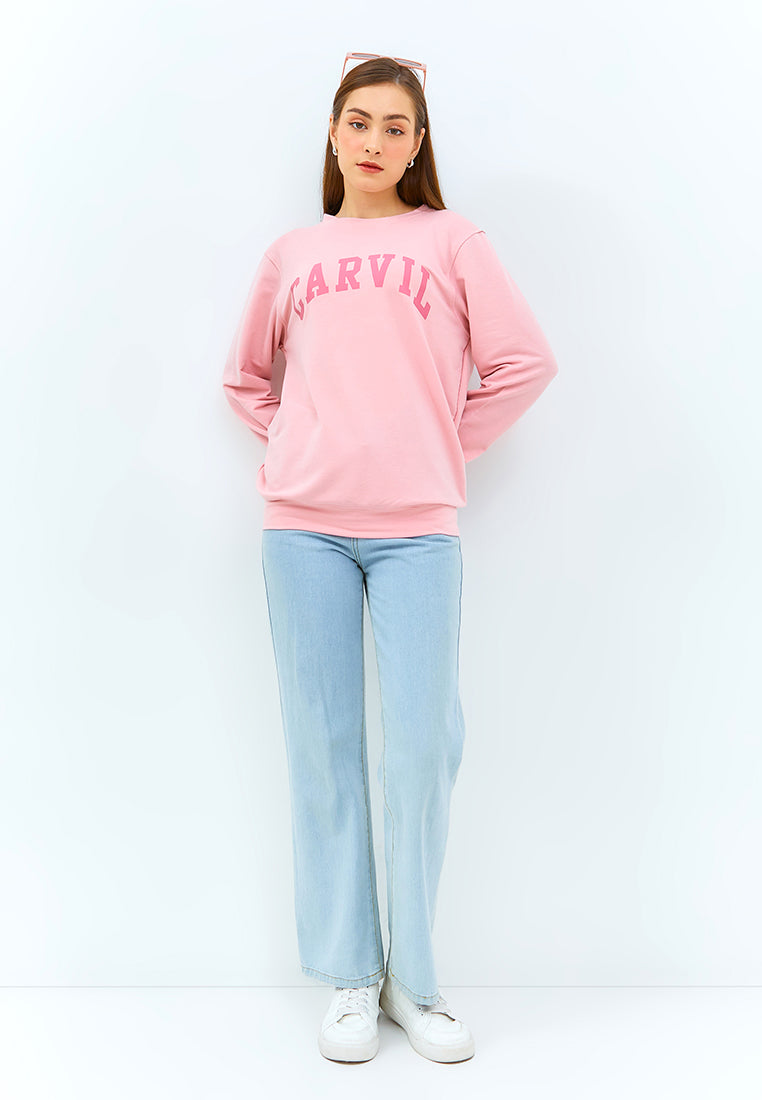Carvil Sweater Ladies Cerrie - Pink