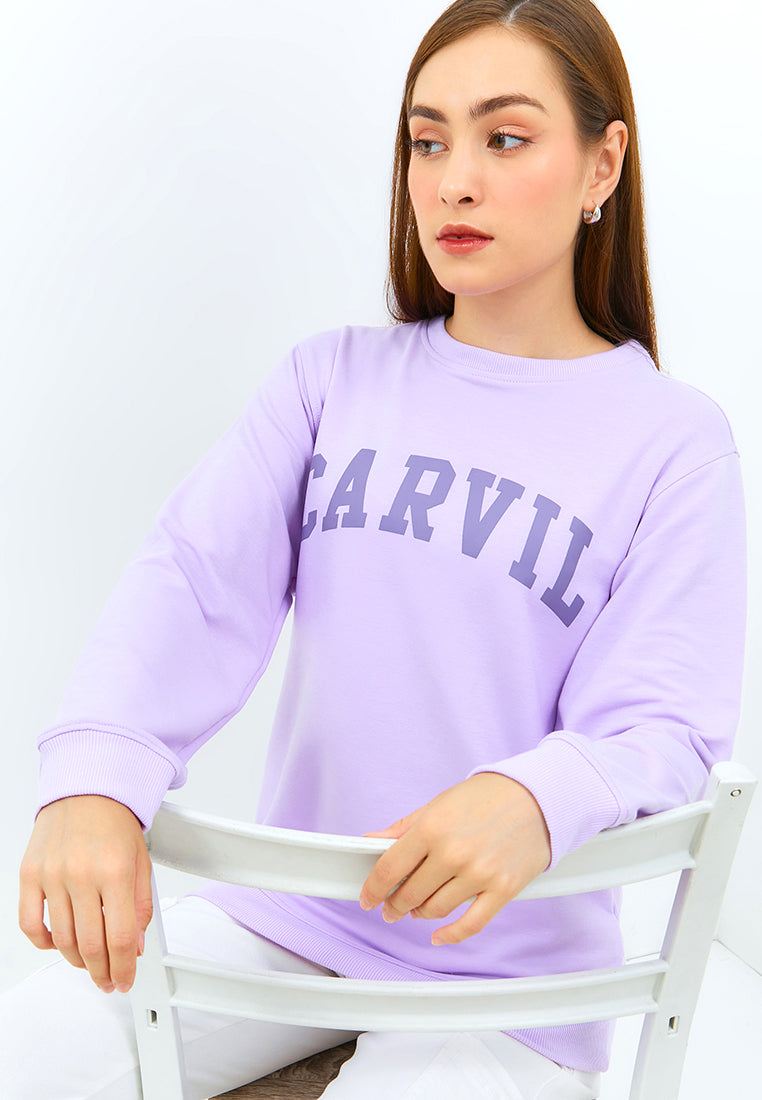 Carvil Sweater Ladies Cerrie - Purple