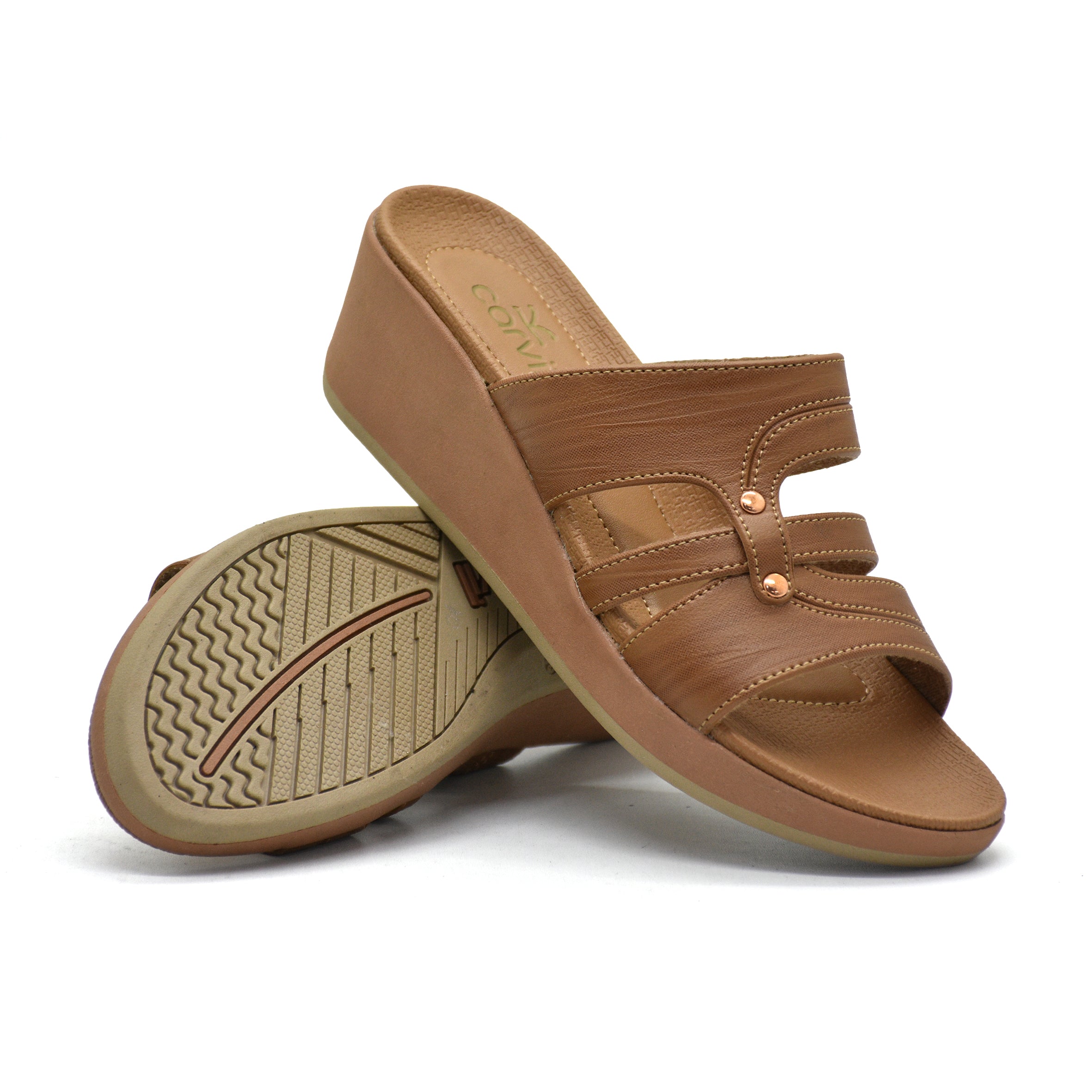 Carvil Sandal Wanita CHARISTA-01 L STONE