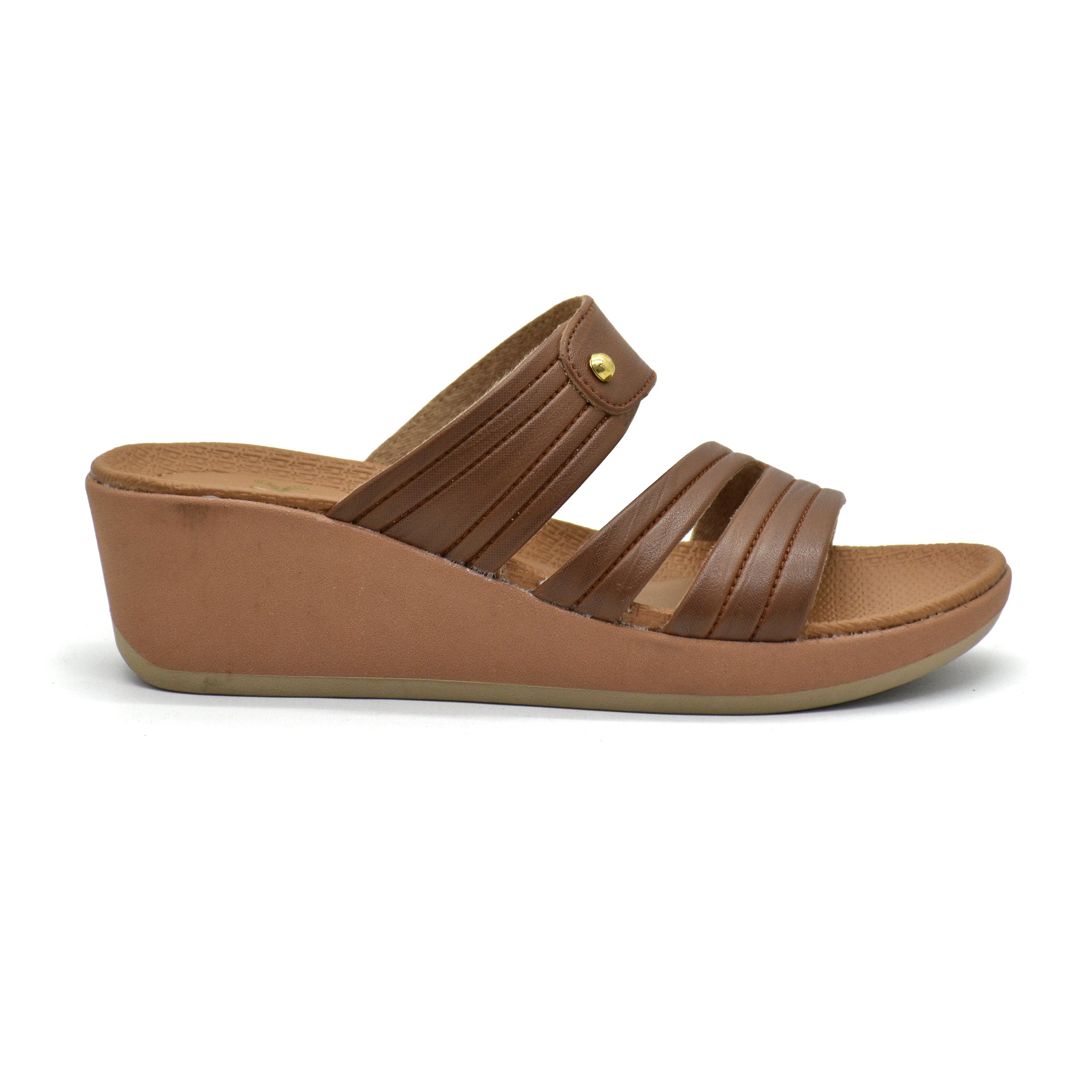 Carvil Sandal Wanita CHARISTA-02 L BROWN