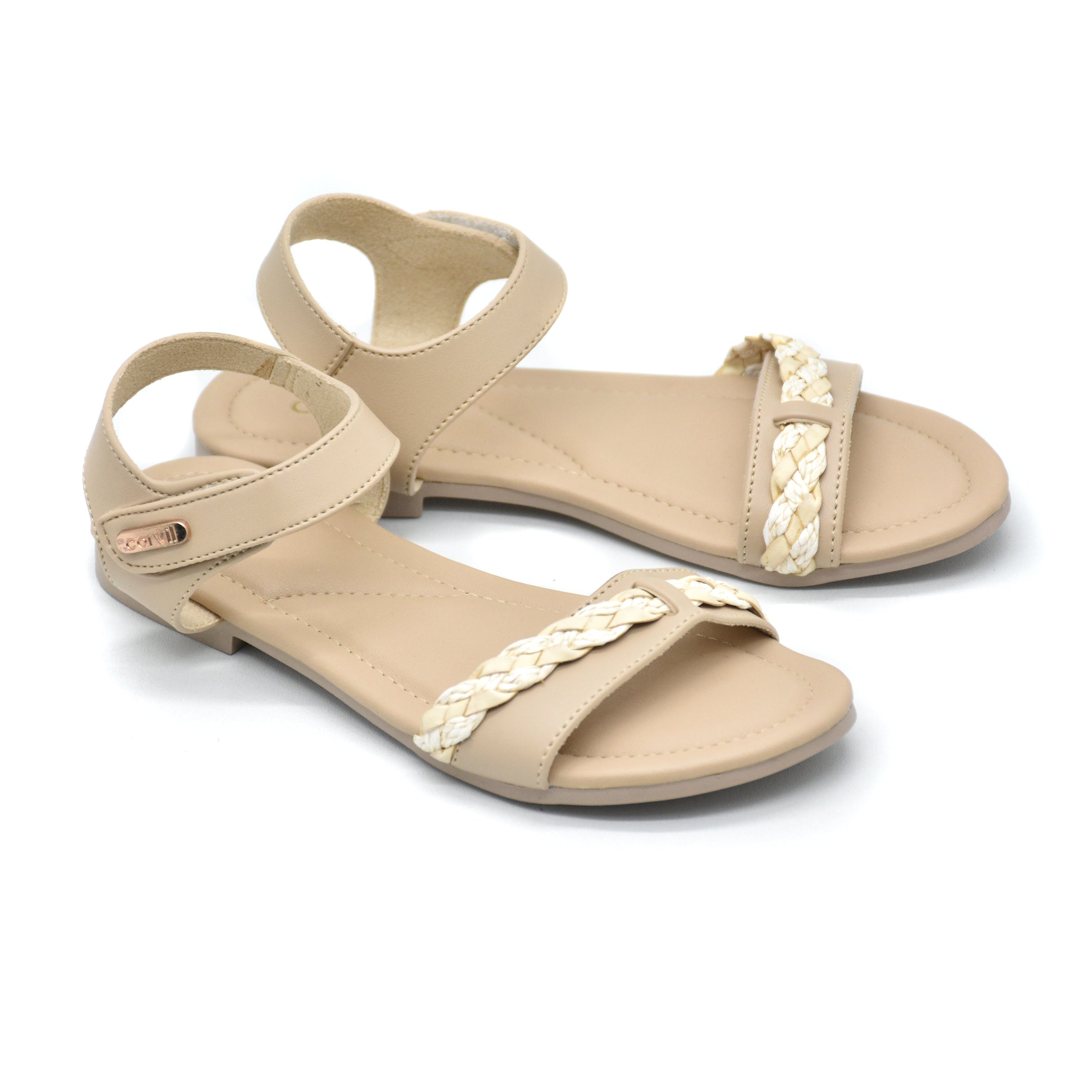 Carvil Sandal Anak CHIKITA-03 TW BEIGE- BEIGE
