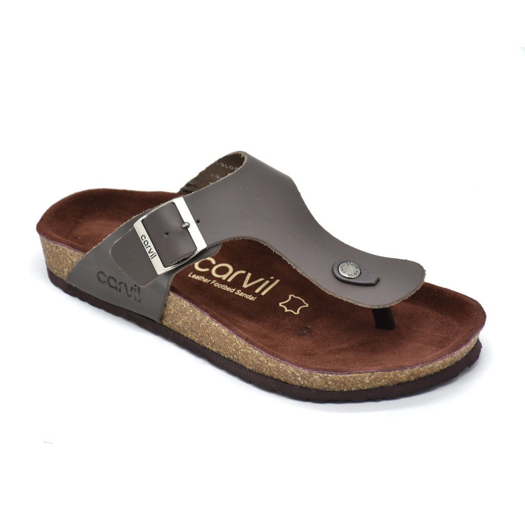 Carvil Sandal Footbed Pria COLORADO-01M BROWN