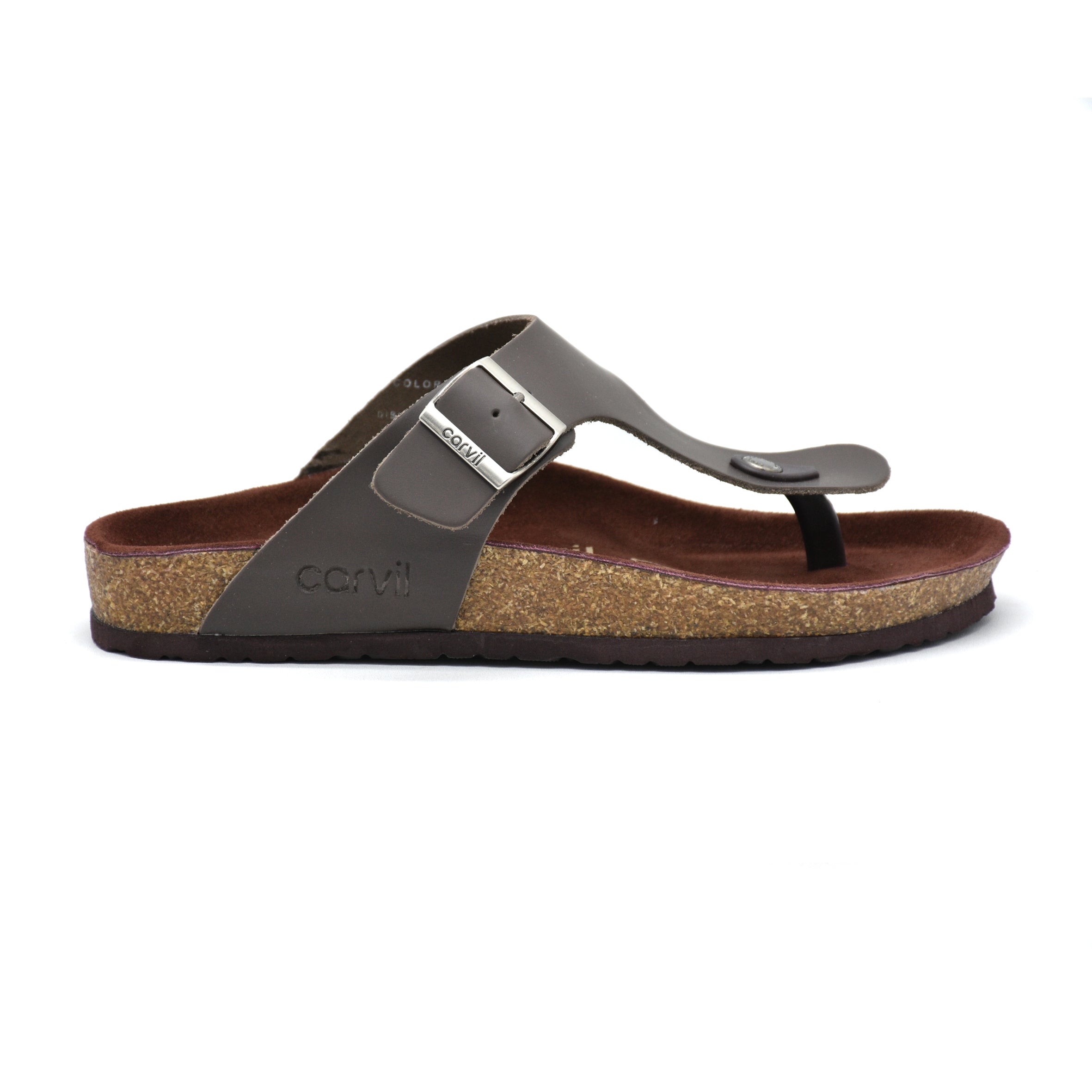 Carvil Sandal Footbed Pria COLORADO-01M BROWN