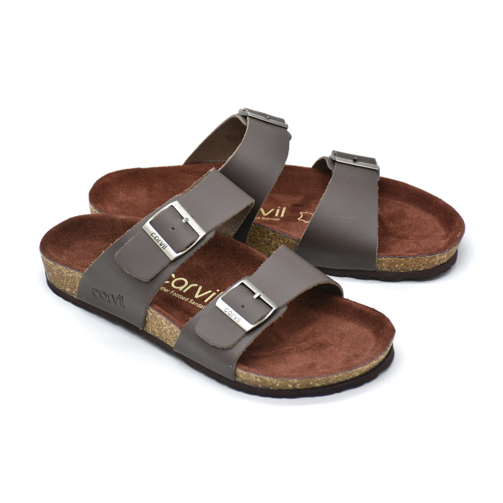 Carvil Sandal Footbed Pria COLORADO-02M BROWN