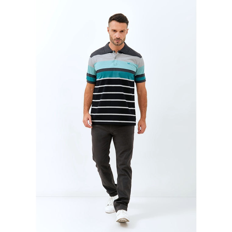 Carvil Kaos Polo Salur Pria COMO