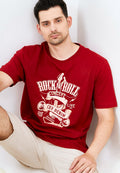 Carvil T-Shirt Man CONCER-MAR MAROON