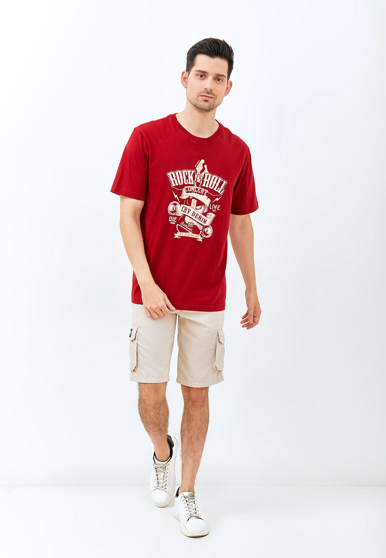 Carvil T-Shirt Man CONCER-MAR MAROON