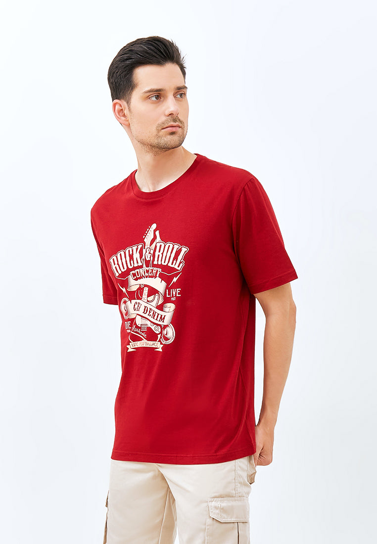 Carvil T-Shirt Man CONCER-MAR MAROON