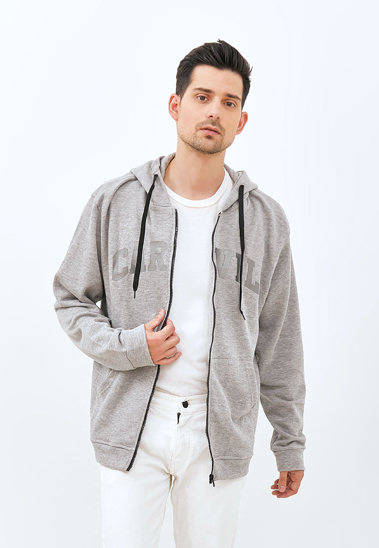 Carvil Sweater Pria CREST-M71 LIGHT MISTY