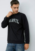 Carvil Sweater Pria CRUZ-BLK