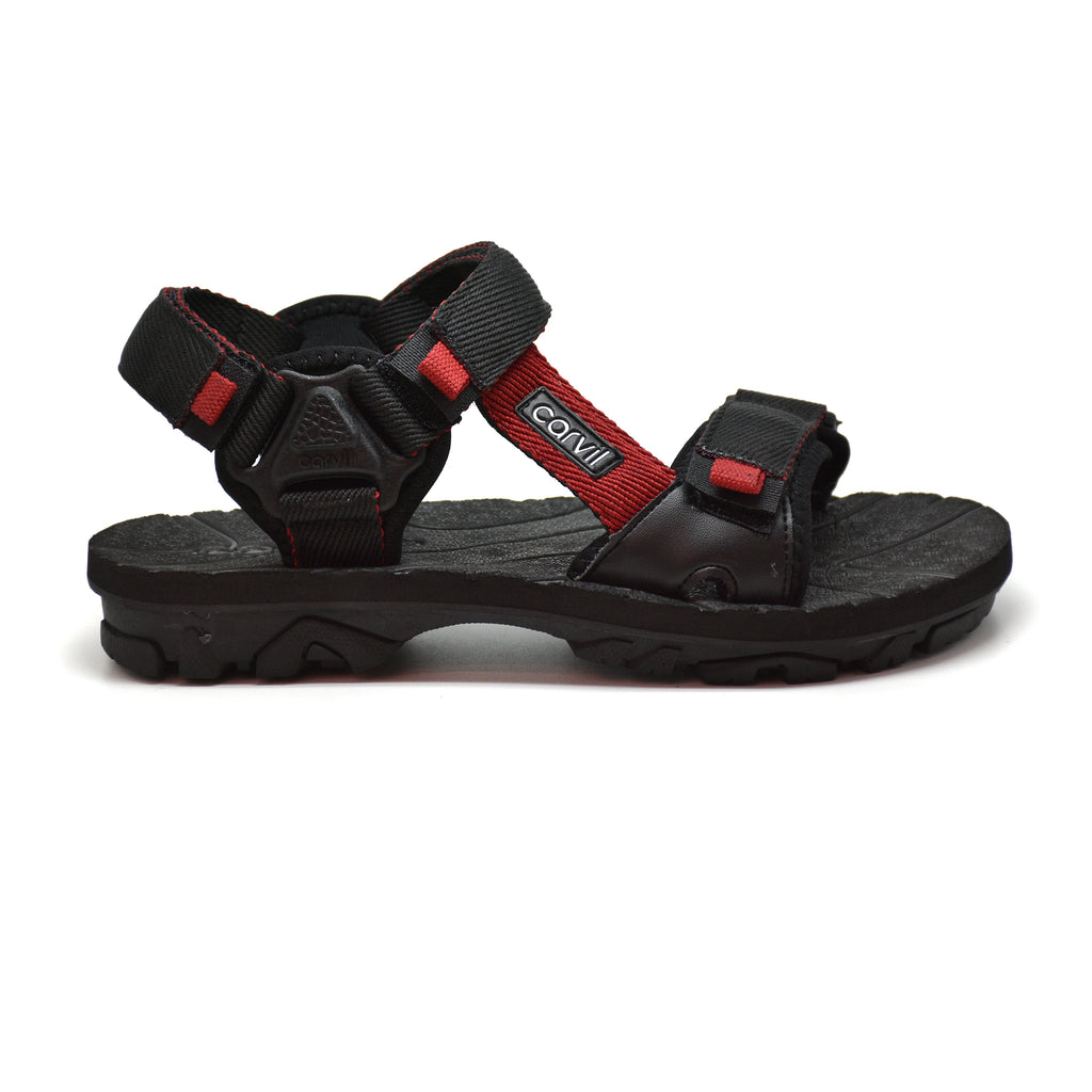 Carvil Sandal Gunung Pria CYBERIC-GM BLACK/RED