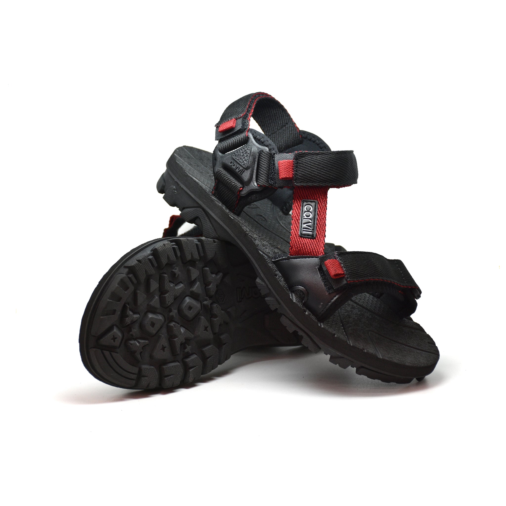 Carvil Sandal Gunung Pria CYBERIC-GM BLACK/RED