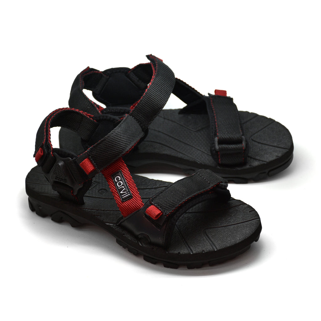 Carvil Sandal Gunung Pria CYBERIC-GM BLACK/RED