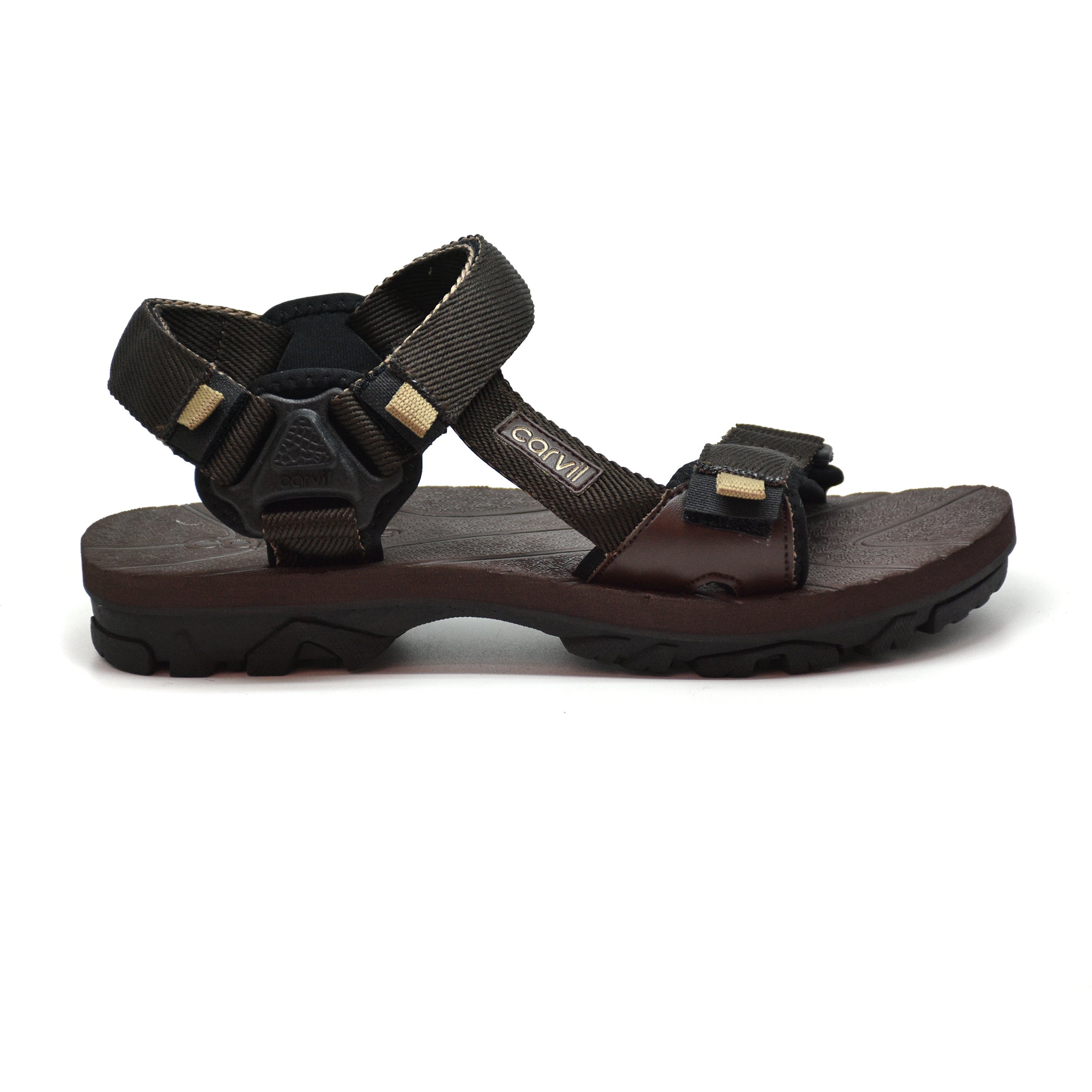 Carvil Sandal Gunung Pria CYBERIC-GM BROWN/BEIGE