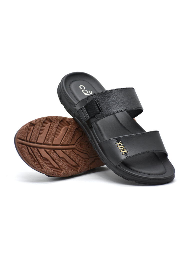 Carvil Sandal Pria DAVY-02 M BLACK