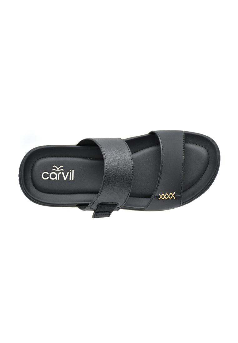 Carvil Sandal Pria DAVY-02 M BLACK