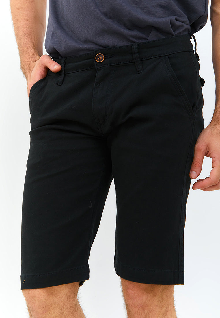 Carvil Celana Pria Bermuda DEKU - BLACK