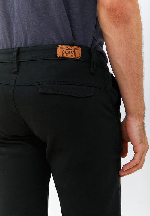 Carvil Celana Pria Bermuda DEKU - BLACK