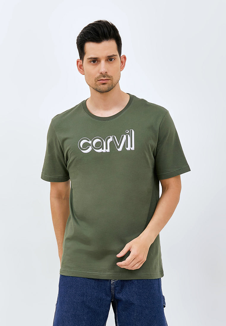 Carvil T-Shirt Man DENSITY-OLI OLIVE