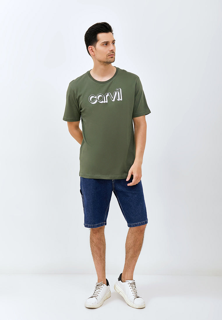 Carvil T-Shirt Man DENSITY-OLI OLIVE