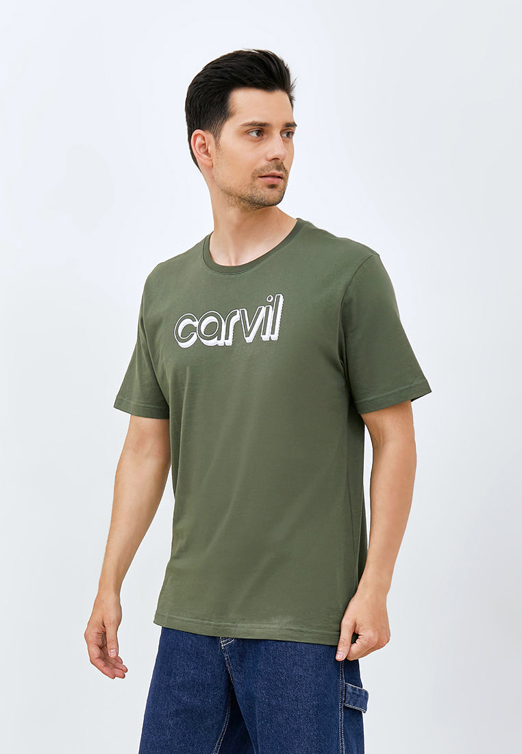 Carvil T-Shirt Man DENSITY-OLI OLIVE