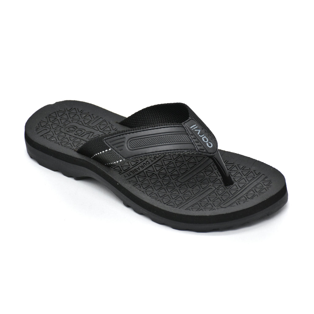Carvil Sandal Pria ELZIO-M BLACK/GREY