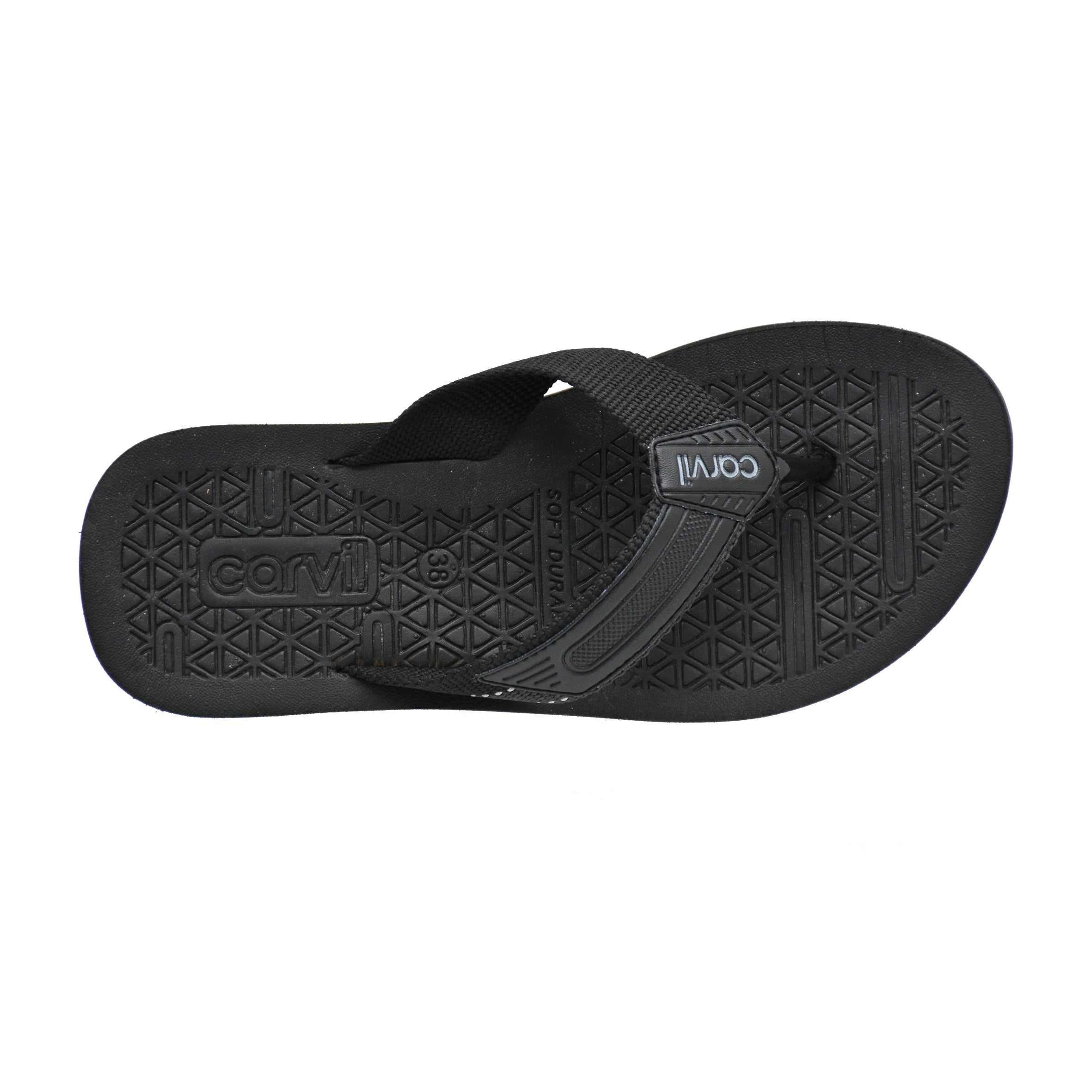 Carvil Sandal Pria ELZIO-M BLACK/GREY