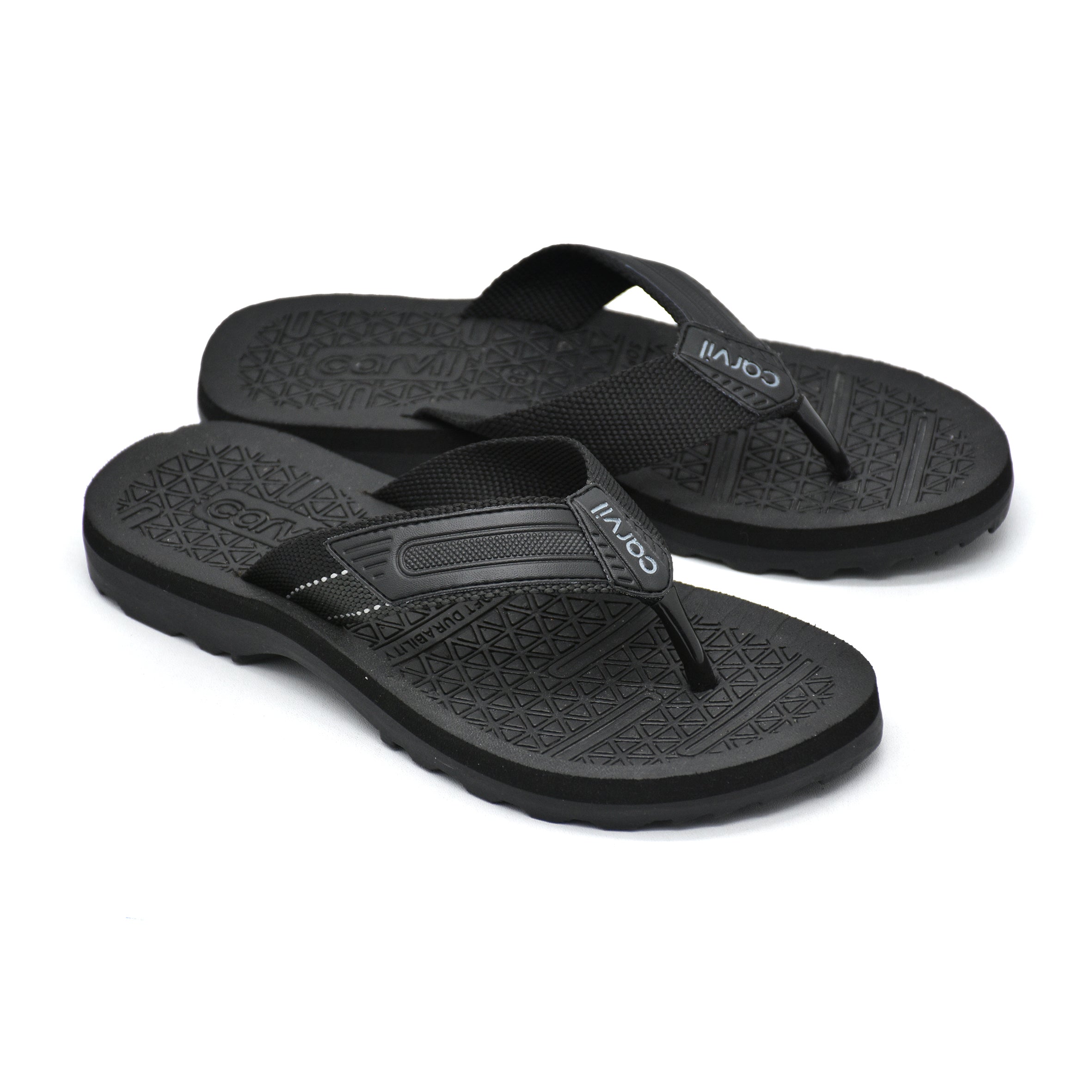 Carvil Sandal Pria ELZIO-M BLACK/GREY
