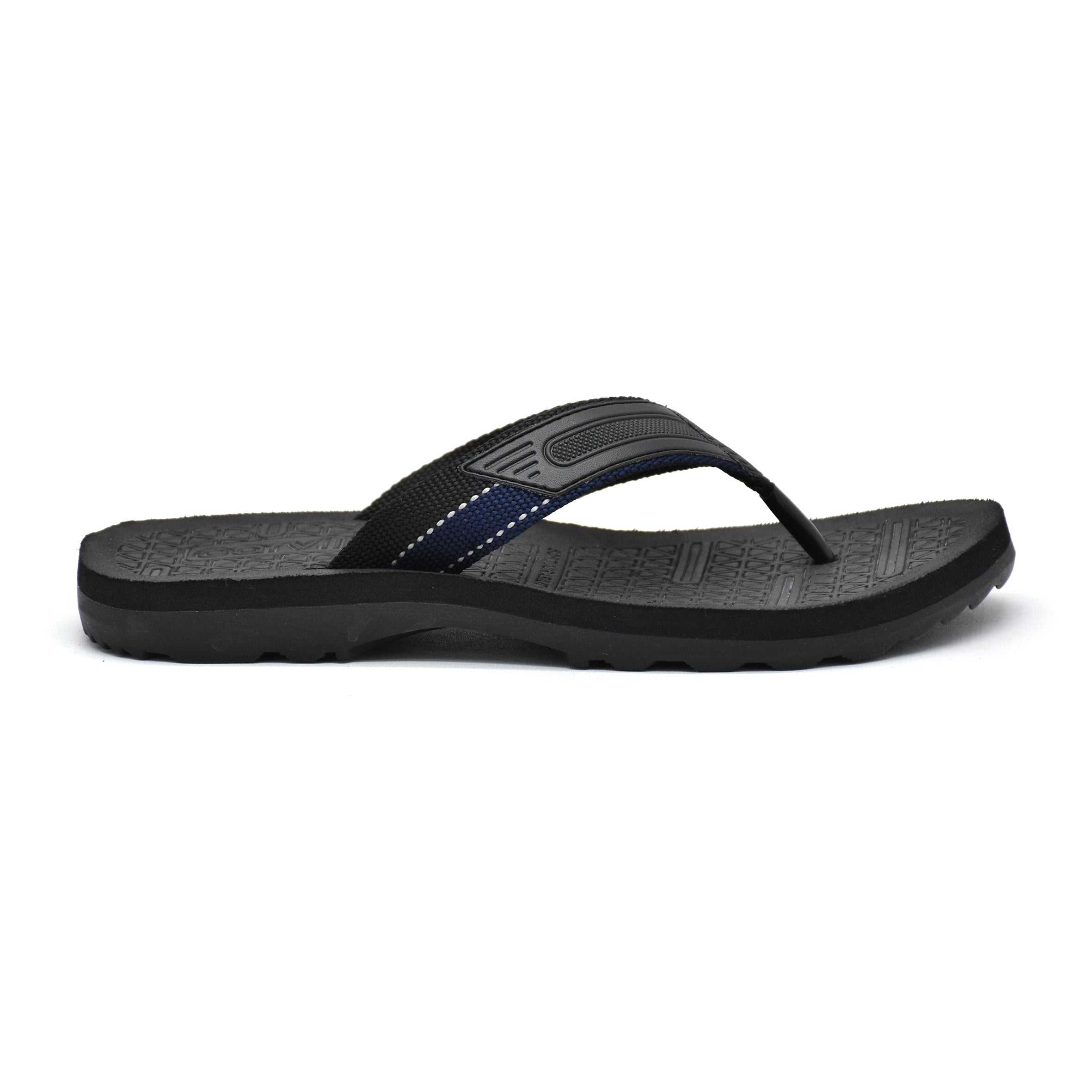 Carvil Sandal Pria ELZIO-M BLACK/NAVY
