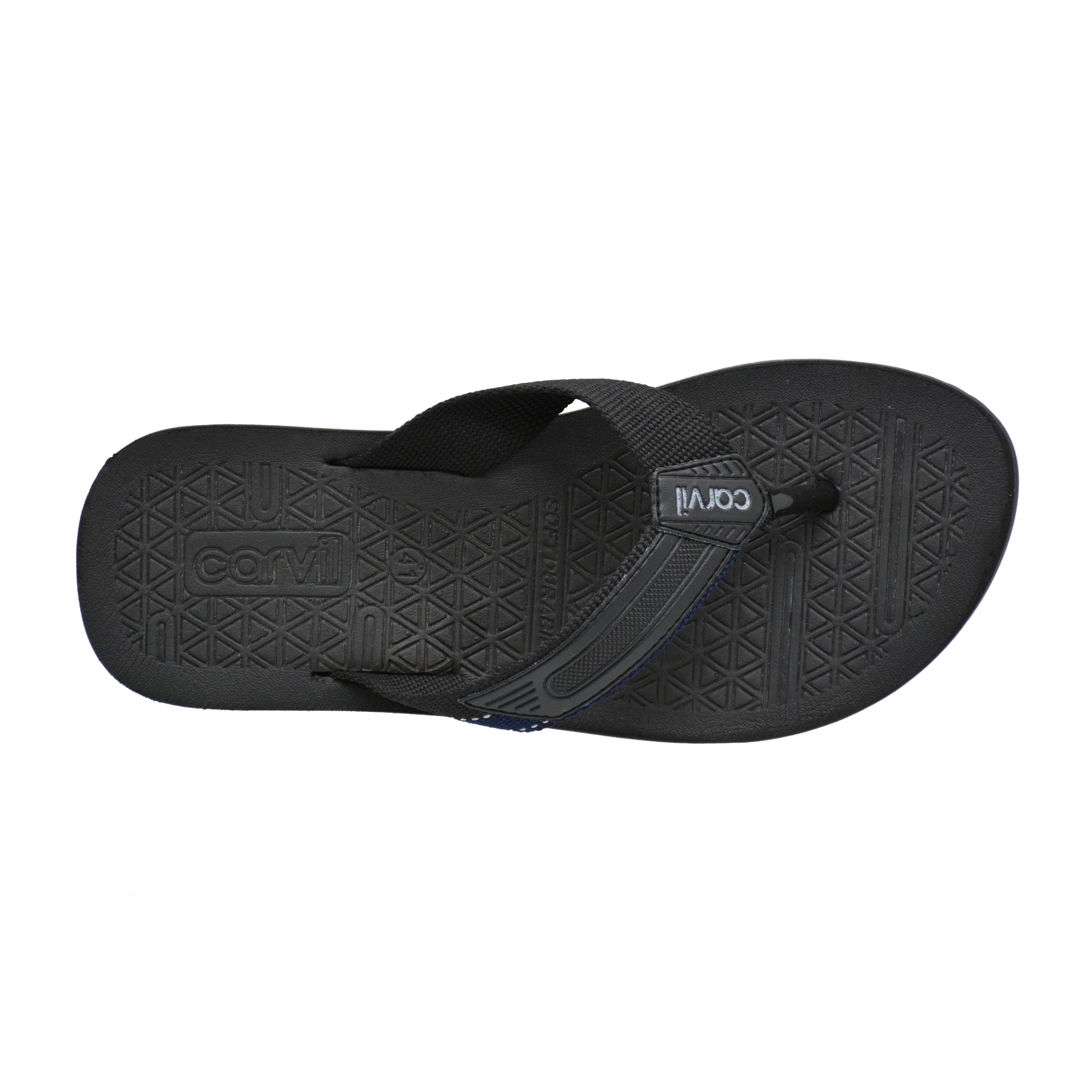 Carvil Sandal Pria ELZIO-M BLACK/NAVY