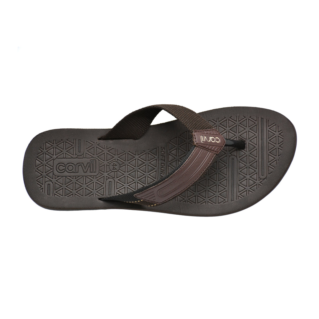 Carvil Sandal Pria ELZIO-M BROWN/BEIGE
